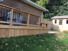 Residential Wooden Deck Installation in Ajax, Oshawa, Pickering, Whitby, Toronto, GTA